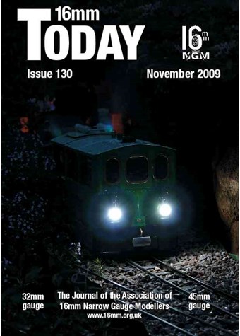 16mm Today No. 130 November 2009